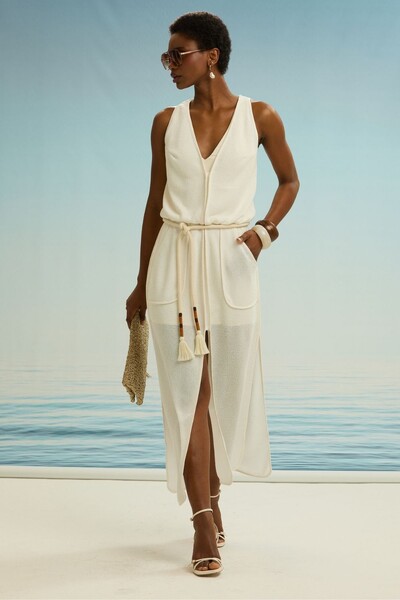 Foto Vestido Boucle