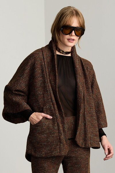 Foto Cardigan Tweed
