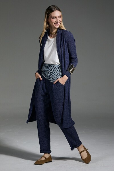 FotoCardigan Malha Cotele