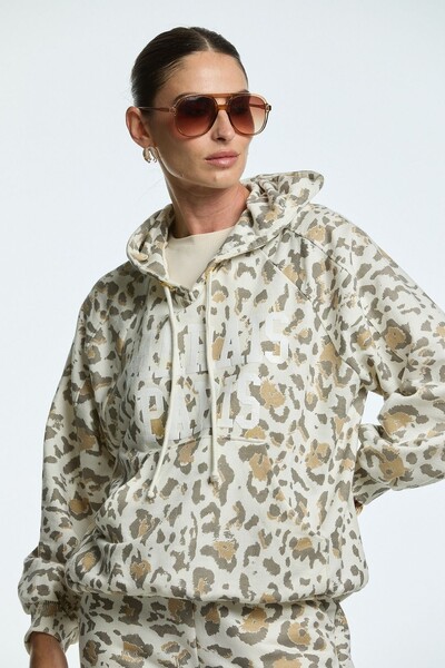Foto Moletom Basic Animal Print