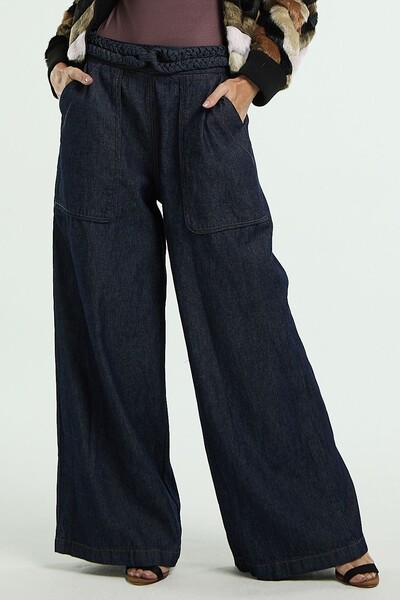 Foto Calça Jeans Cós Tranças