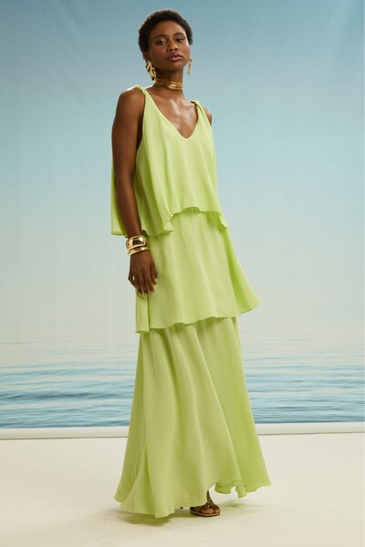 Foto Vestido Camadas Marrocaine
