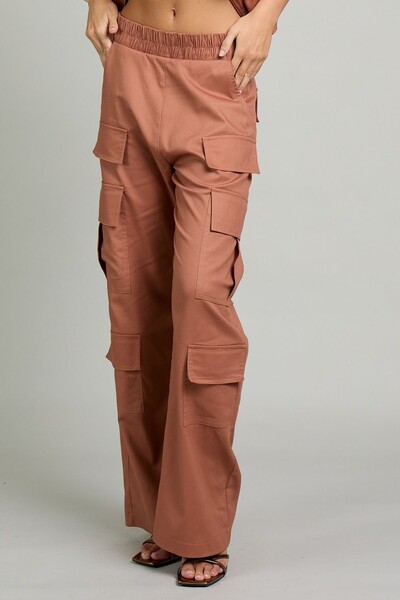 Foto Calça Bolsos Sarja