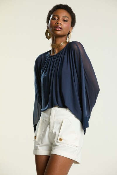 FotoBlusa Tule Capri
