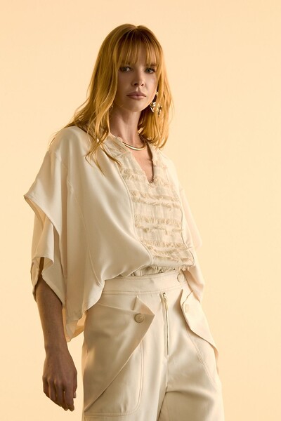 Foto Blusa Fluida Linen