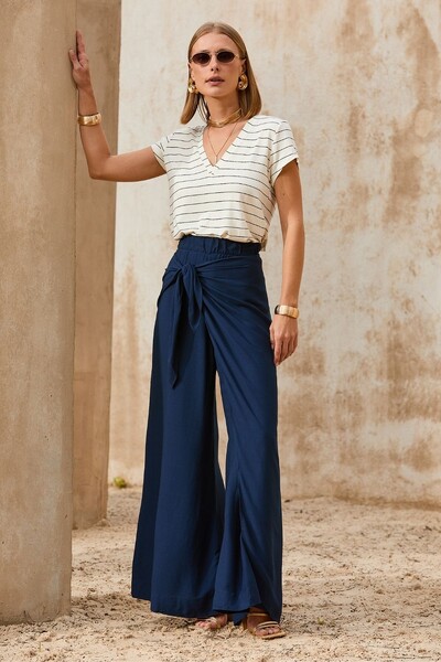 FotoBlusa V Stripe