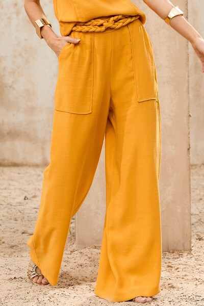 Foto Calça Cinto Trança