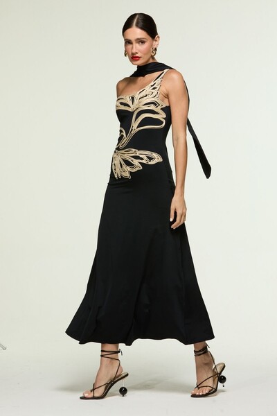 FotoVestido Jersey Bordado