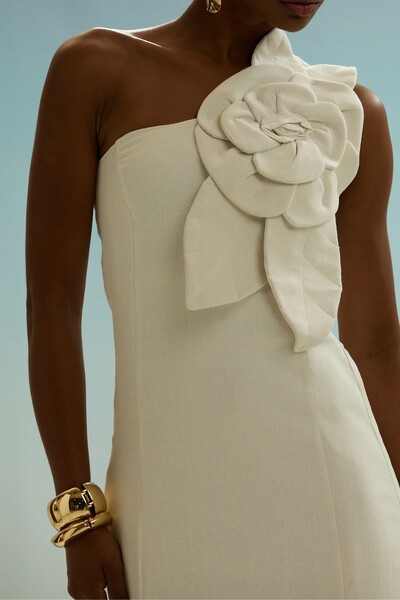 FotoVestido gala flor