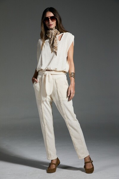 Foto Calça Malha Trança