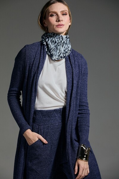 FotoCardigan Malha Cotele