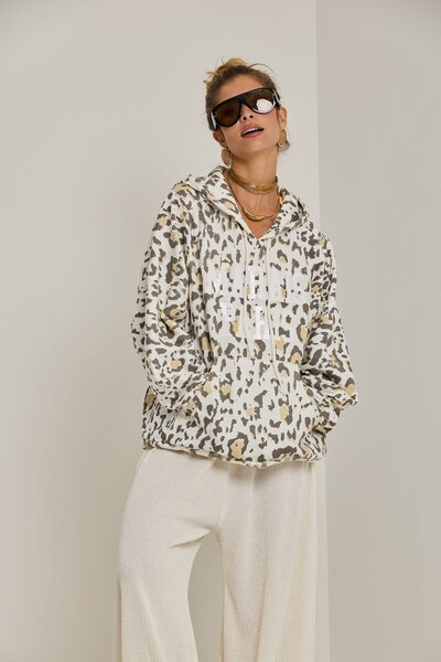 Foto Moletom Animal Print