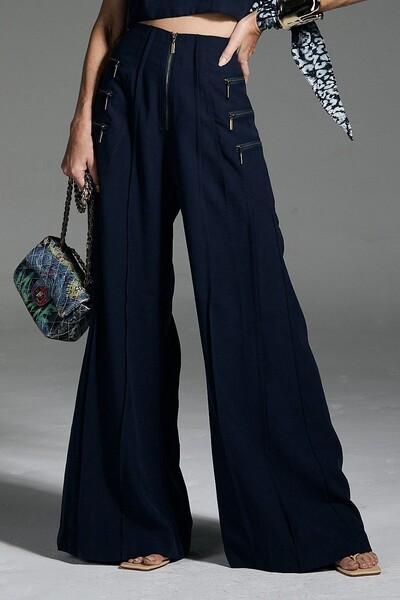 Foto Calça Nervuras Ziper