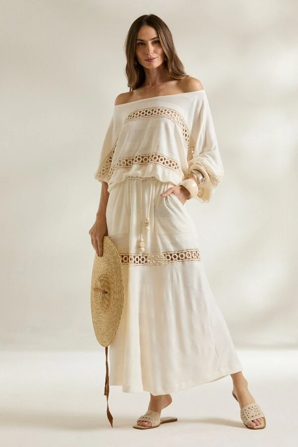 Vestido Tricot Jacquard