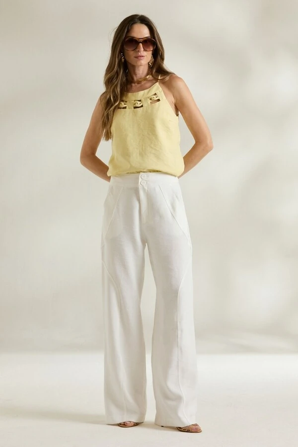Calça Alfaiataria Bolsos