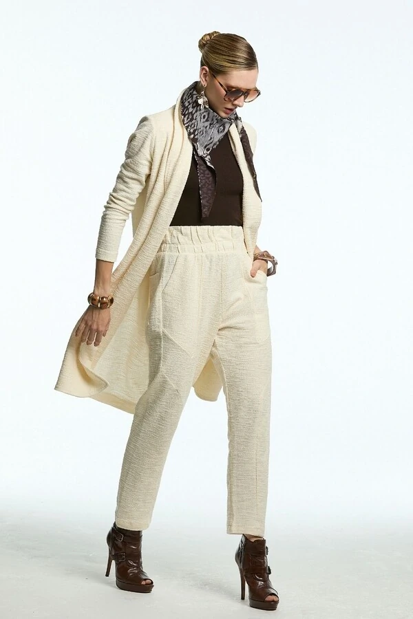 Cardigan Malha Textura