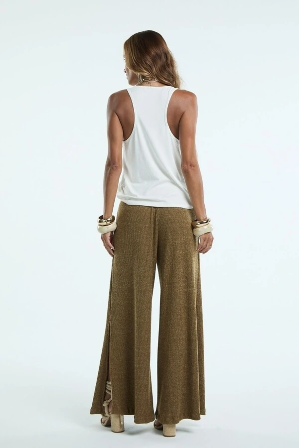 Calça Malha Cotele Elastico