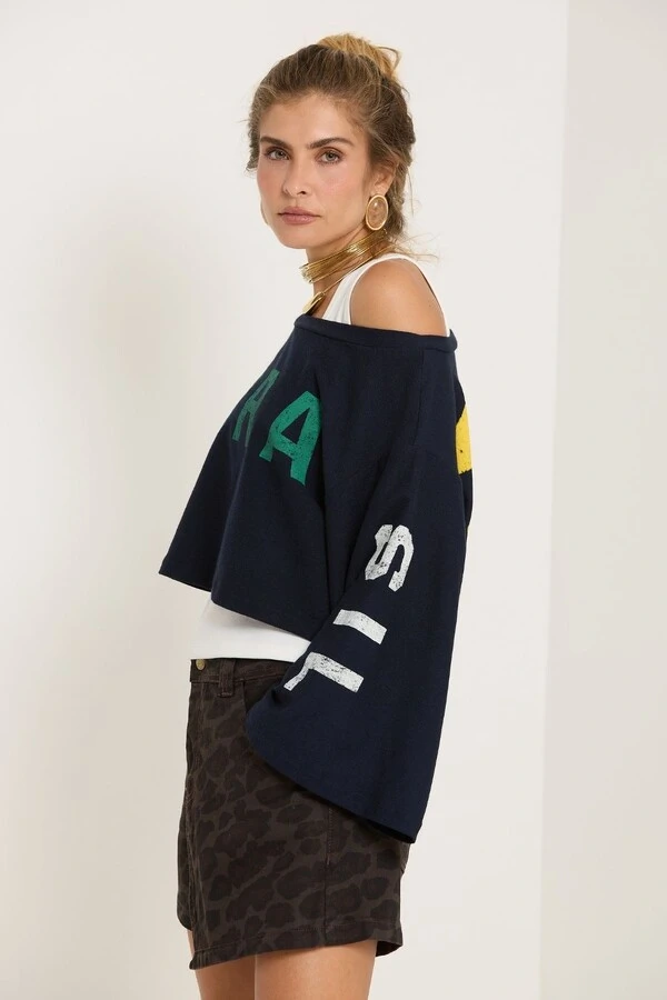 Blusa Canoa Comfy
