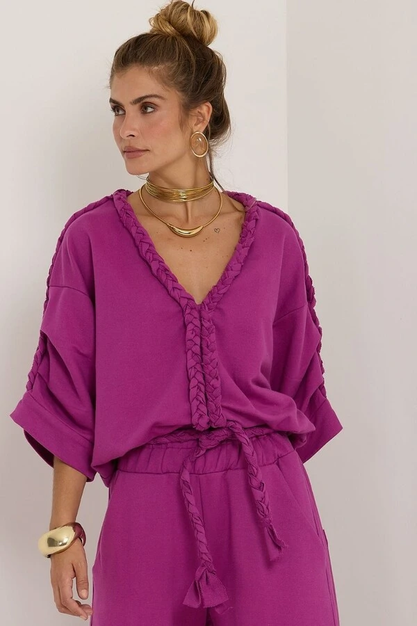 Blusa Comfy Braid