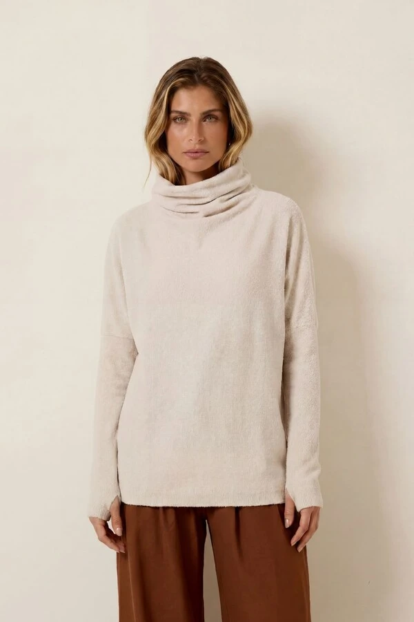 Blusa Gola Cashmere