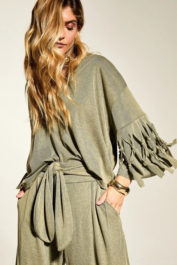Calça Malha Lino
