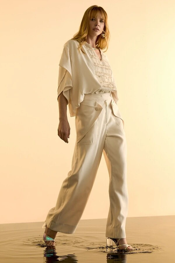 Blusa Fluida Linen