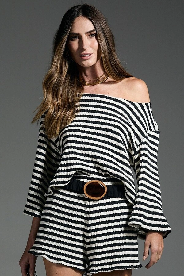 Blusa Tricot Listras