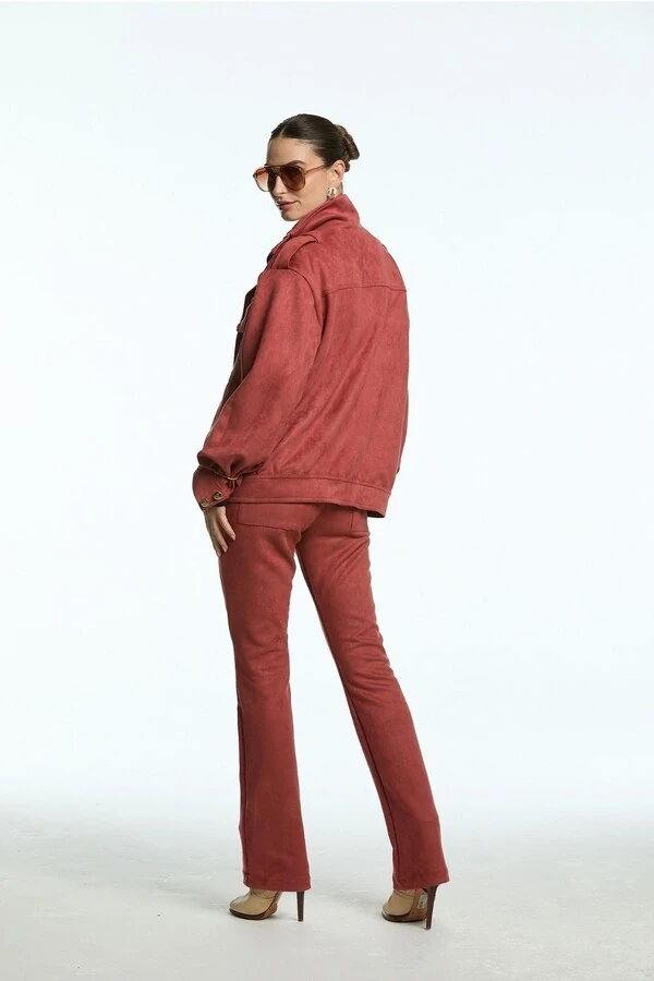 Jaqueta Oversize Camurça