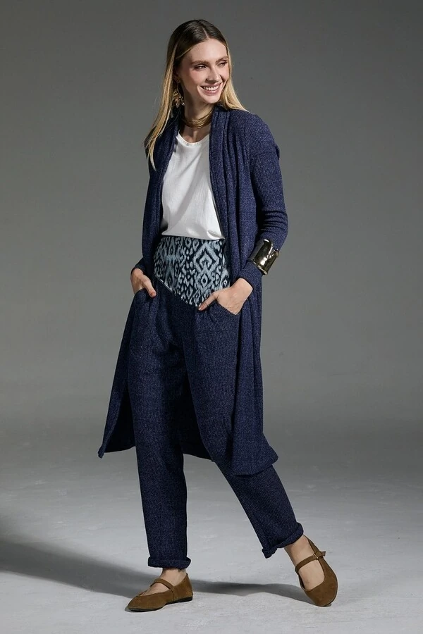 Cardigan Malha Cotele