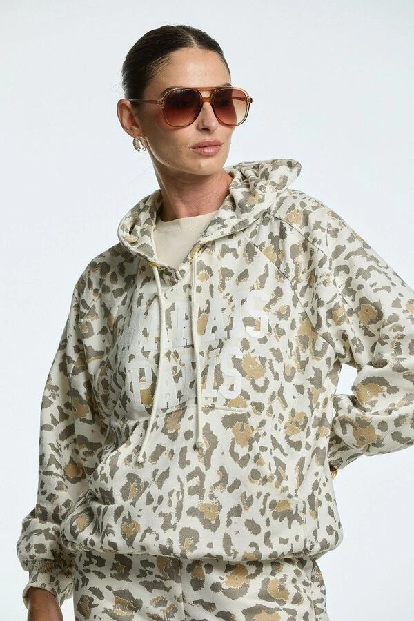 Moletom Basic Animal Print