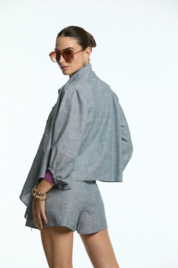 Camisa Bia Slub San Diego