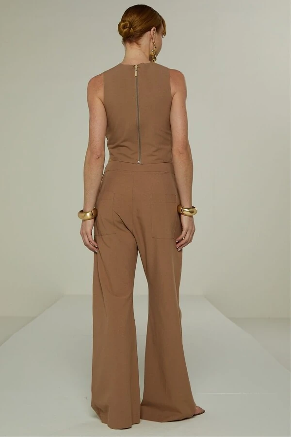 Blusa Transpasse Pregas