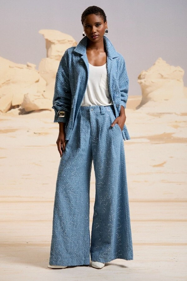 Jaqueta Denim Paete