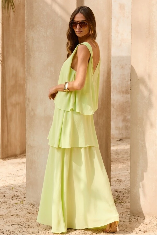 Vestido Camadas Marrocaine