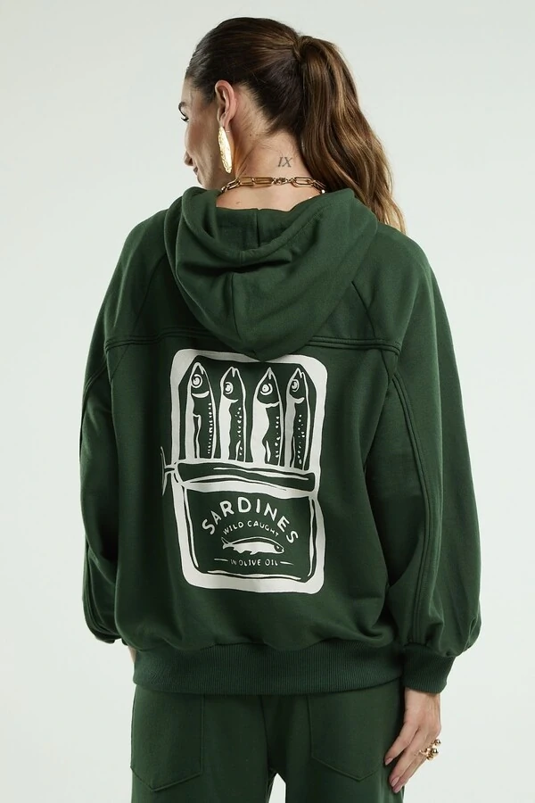 Moletom Estampado Sardines