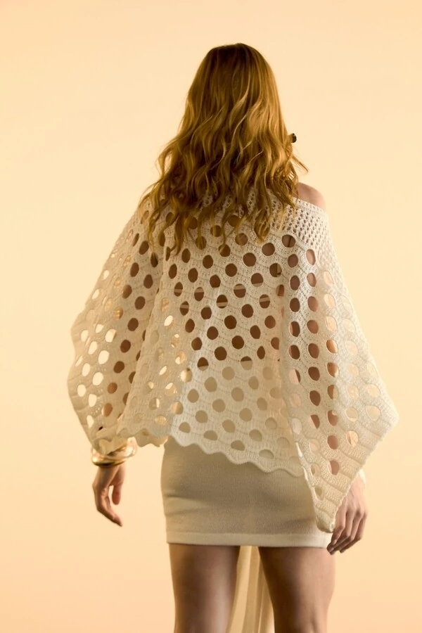 Blusa Tricot Vazada