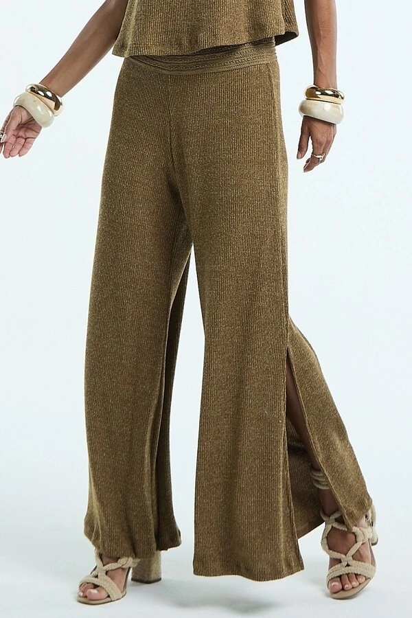 Calça Malha Cotele Elastico