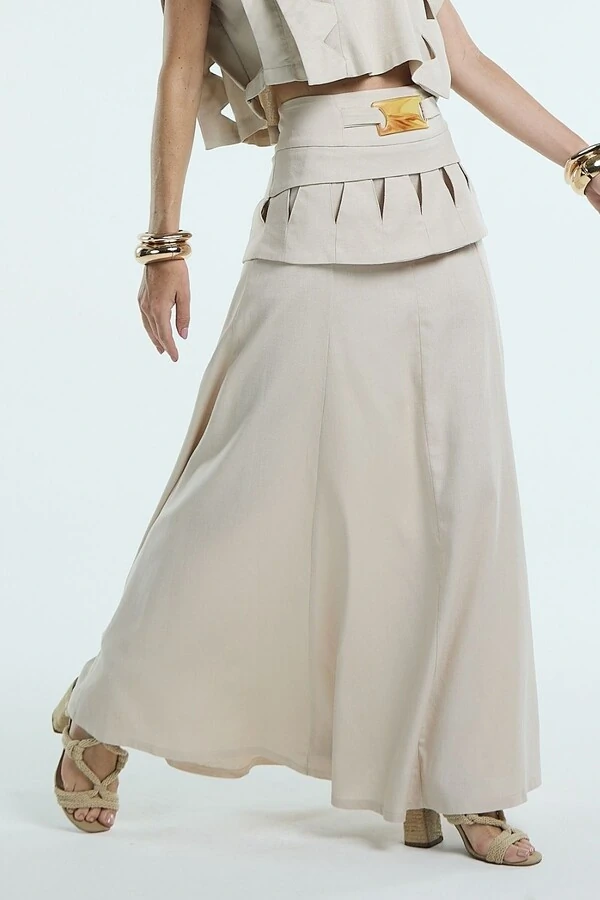 Saia Pala Triangulo Vazado