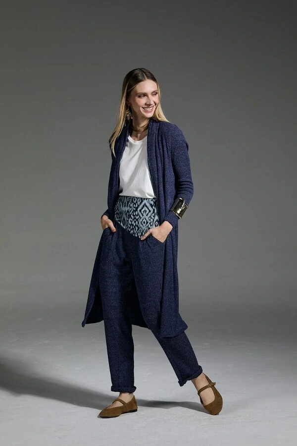 Cardigan Malha Cotele