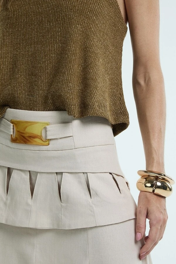 Saia Pala Triangulo Vazado