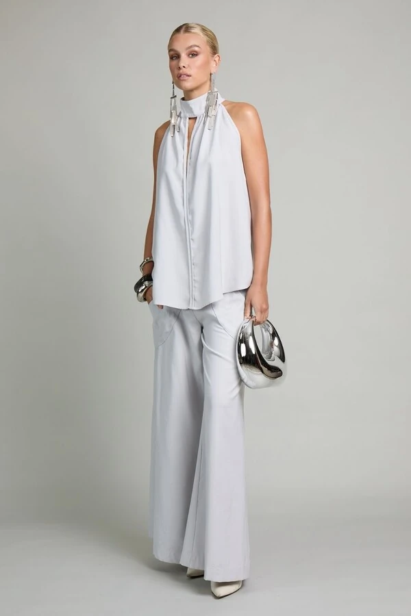 Blusa Gola Pespontada