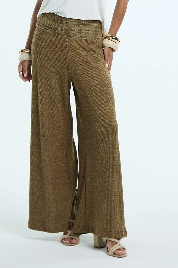 Calça Malha Cotele Elastico