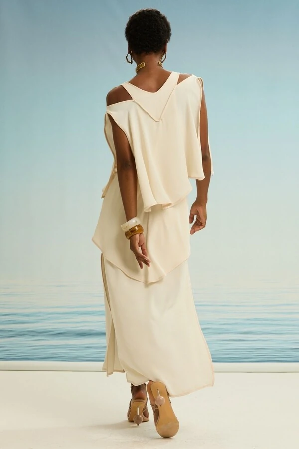 Vestido Vies Camadas