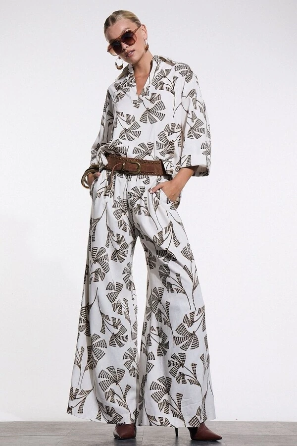 Calça Style Estampada