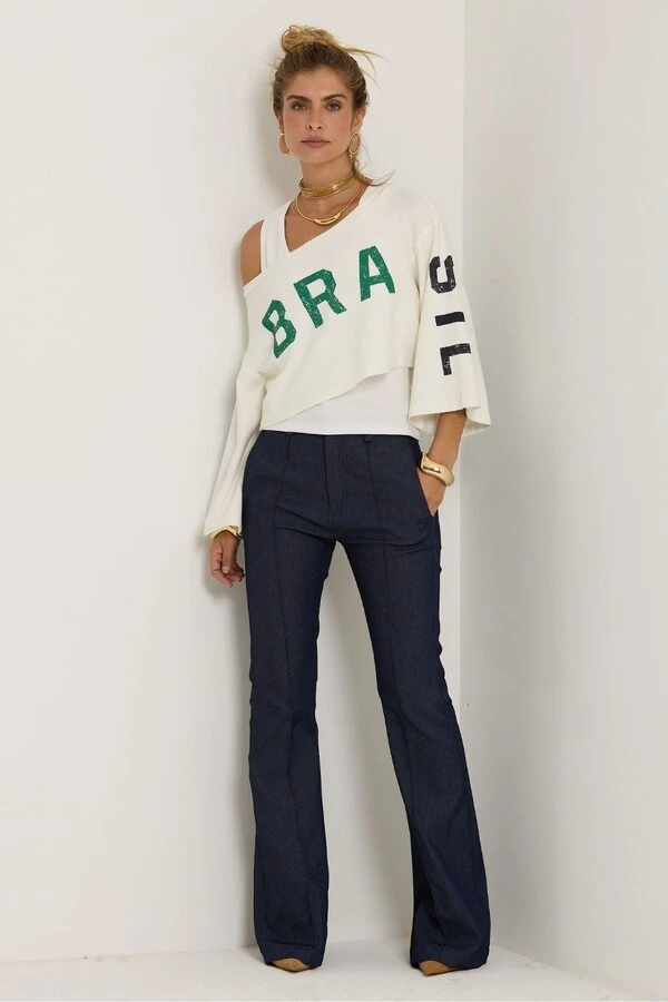 Blusa Canoa Comfy