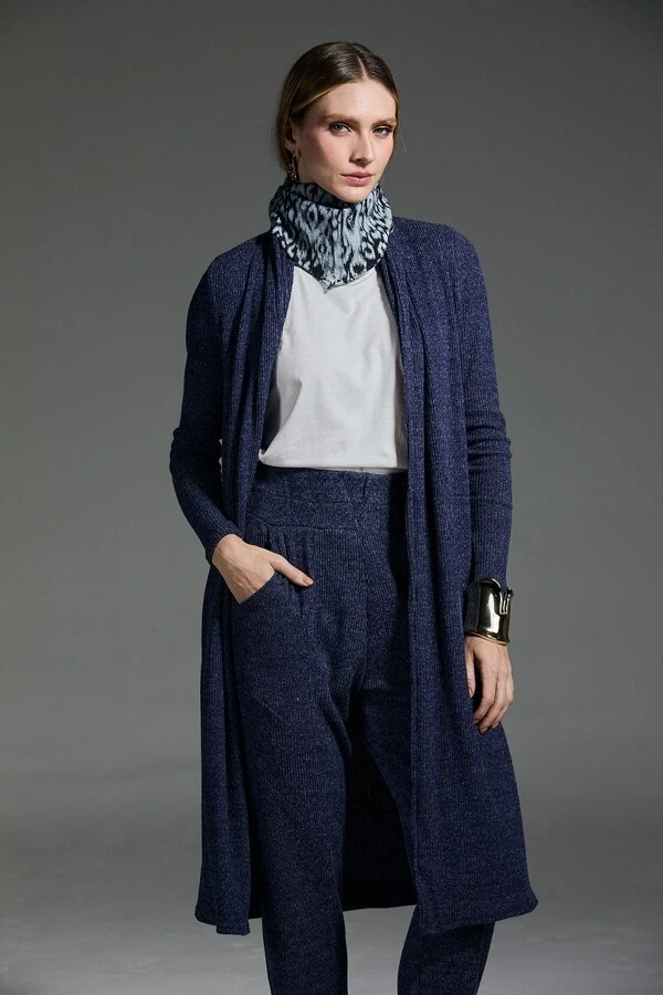 Cardigan Malha Cotele