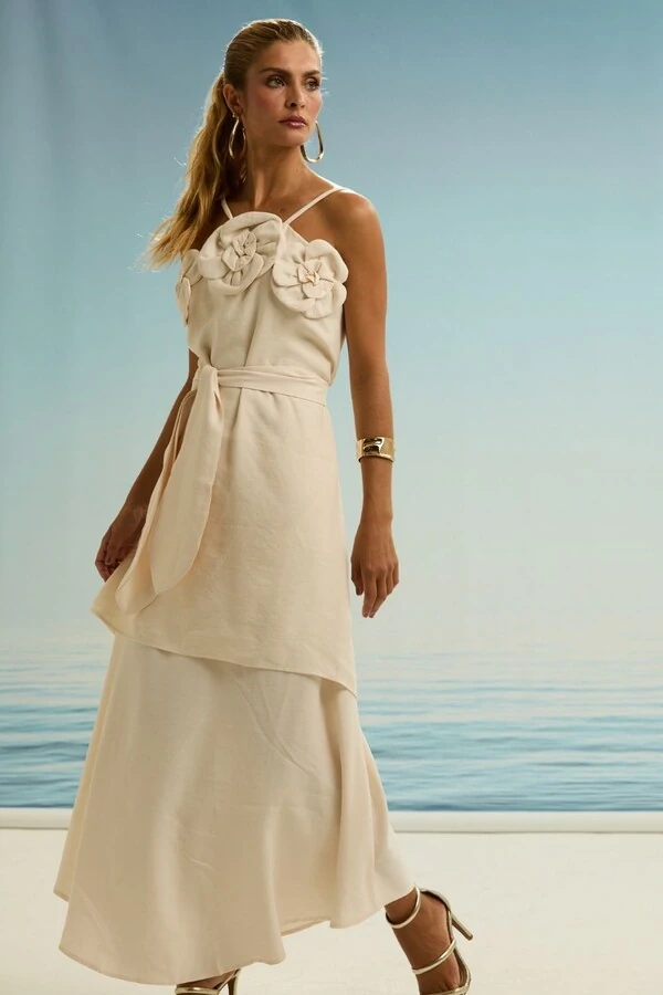 Vestido Duplo Garden