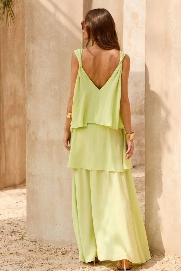 Vestido Camadas Marrocaine