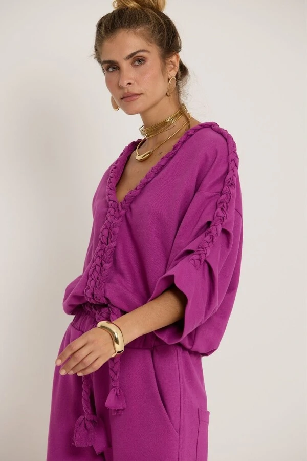 Blusa Comfy Braid