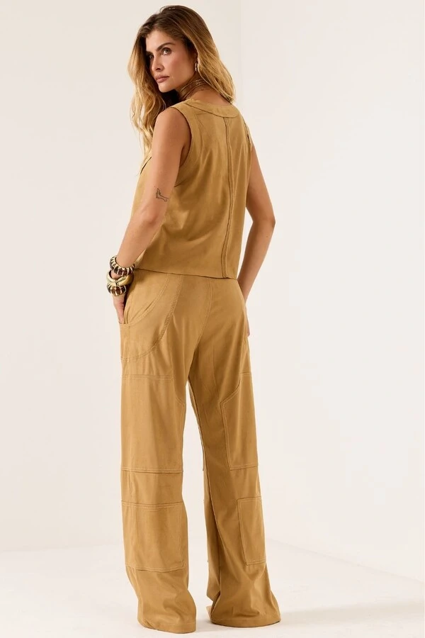 Blusa Comfy Suede